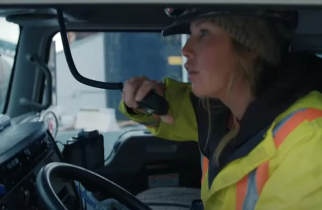 Profile of Clara Johnston, a Concrete Mixer Truck Driver