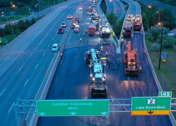 Entretien des routes et autoroutes 