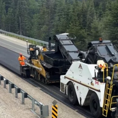 PAVING INNOVATION: Pioneering Sustainable Road Construction on Highway 11
