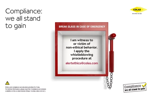 A compliance awareness campaign