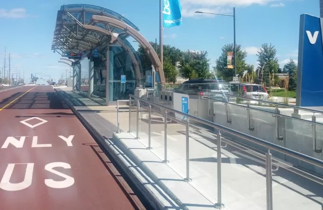 Viva bus rapid transit - Highway 7