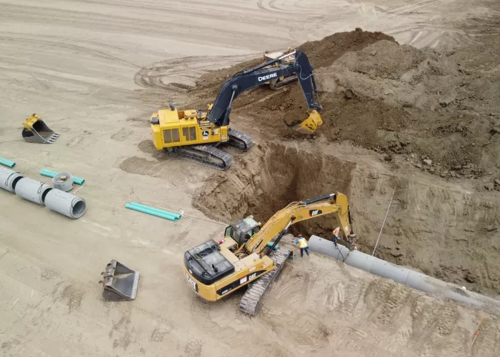 Underground utilities 