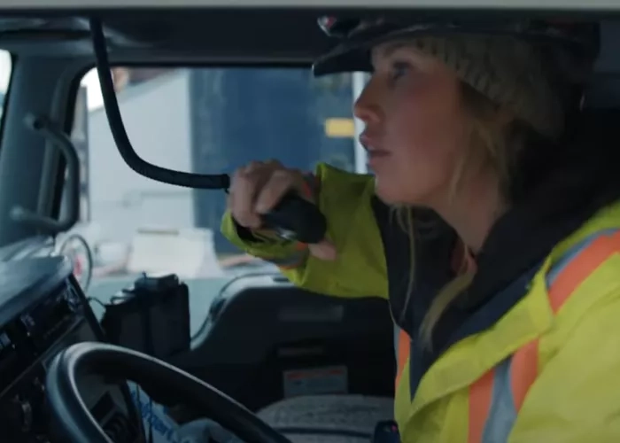 Profile of Clara Johnston, a Concrete Mixer Truck Driver
