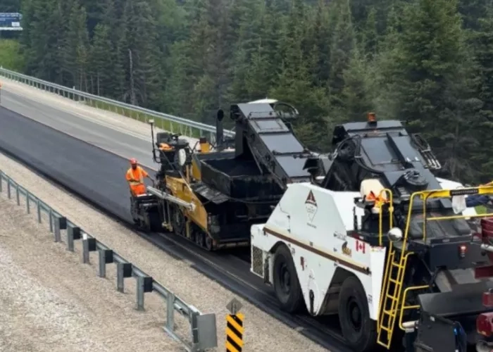 PAVING INNOVATION: Pioneering Sustainable Road Construction on Highway 11